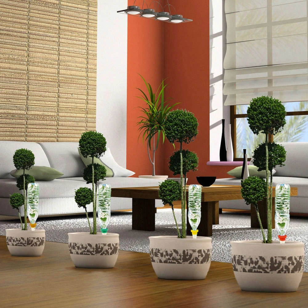 Cône D'Arrosage D'absence : 30 à 40 Cm 20 Cl - M, Vert - Pack 3+1 – Image 5