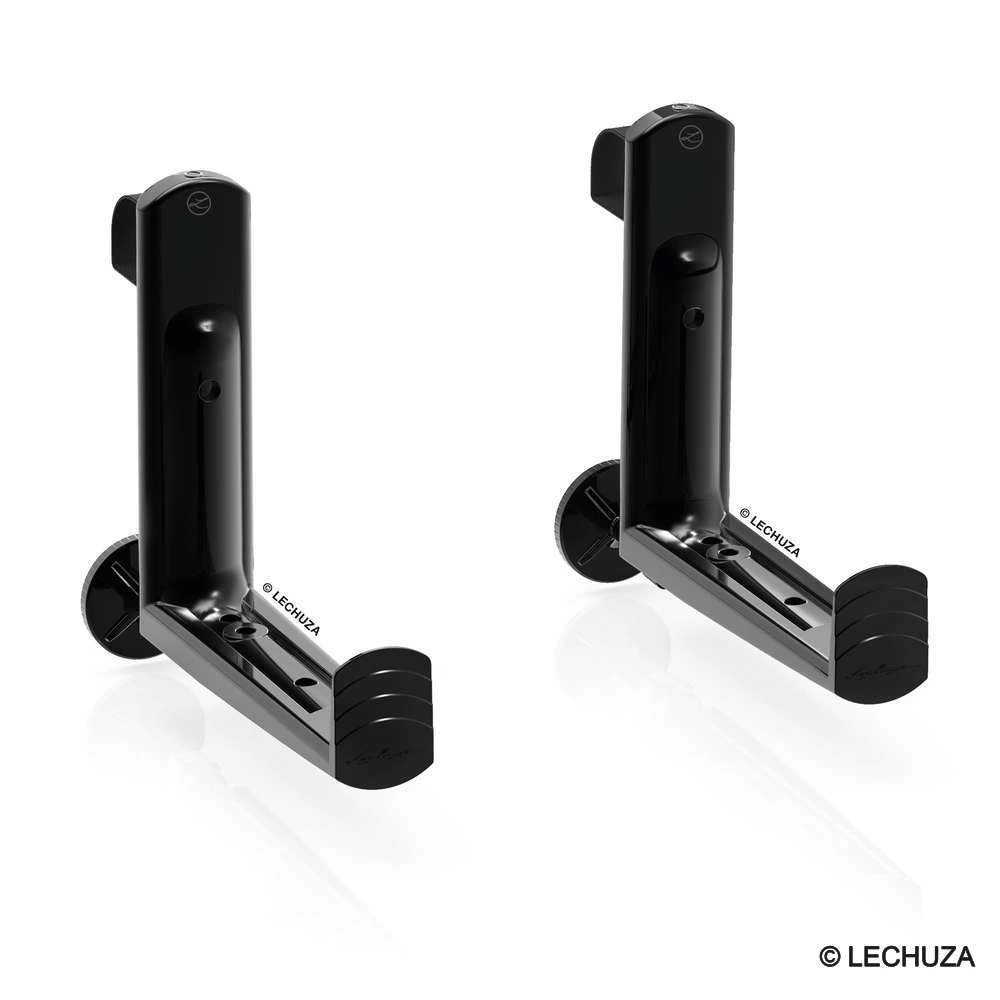 LECHUZA Supports Pour Balconnière X2 En Polypropylène, Noir – Image 2