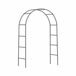Arche Déco En Fer Noir Atea Gardman - Structure De Soutien Pour Plantes Grimpant
