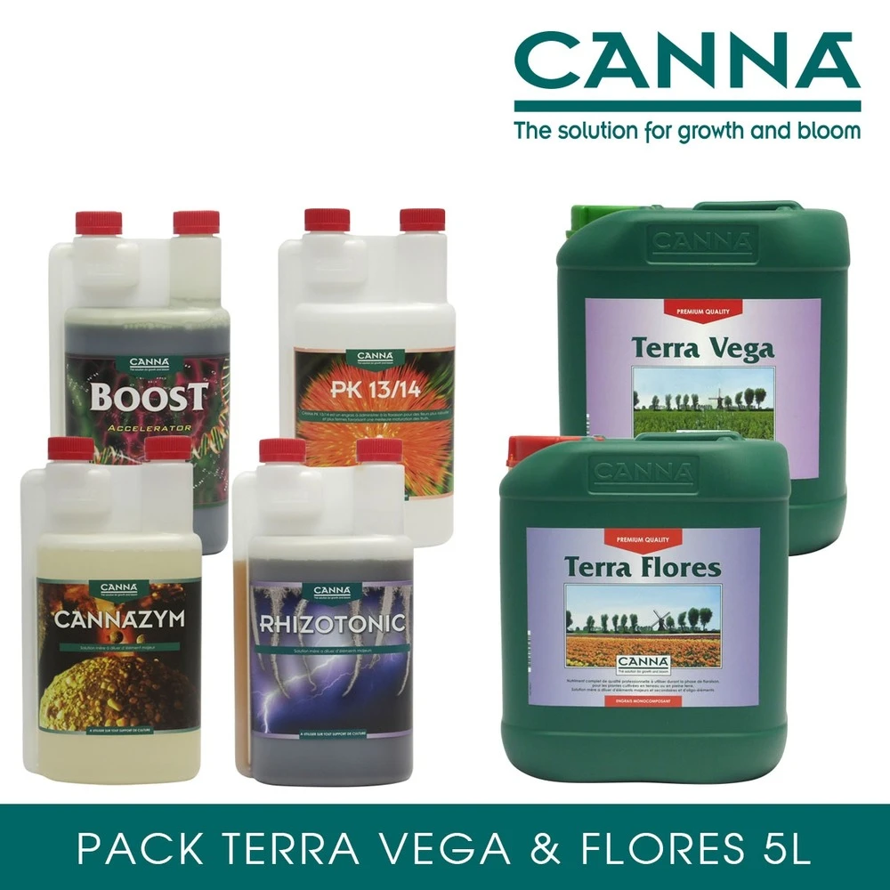 Pack Engrais Terra Vega & Flores 5 Litres + Boosters – Image 2