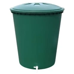 Garantia Cuve Cylindrique Complète Avec Couvercle Et Robinet : Verte, 310L