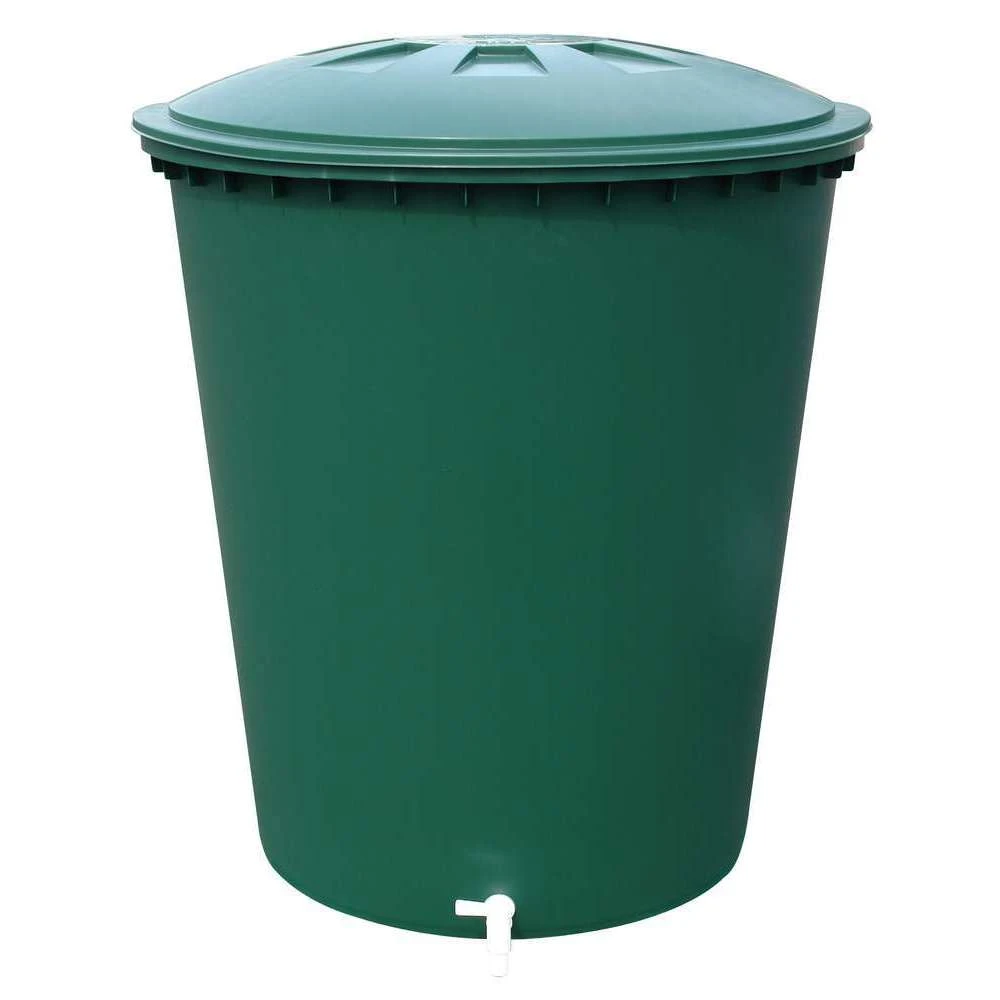 Garantia Cuve Cylindrique Complète Avec Couvercle Et Robinet : Verte, 310L