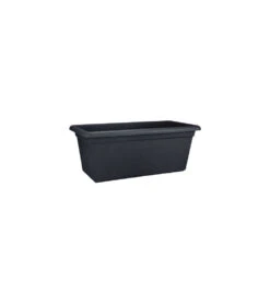Elho Jardiniere Green Basics 60 - Vivre Noir - Extérieur - Xxl - L 29,5 X W 59,2 X H 27,7 Cm