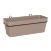 - Kit Balcon Jardiniere Capri Re 50cm V2 Taupe 50,2 X 28,5 X H20 Cm - 1,45l