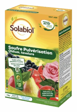 Solabiol Sopul750 | Souffre Pulvérisation | 750g | Jusqu' A 100l De Solution |