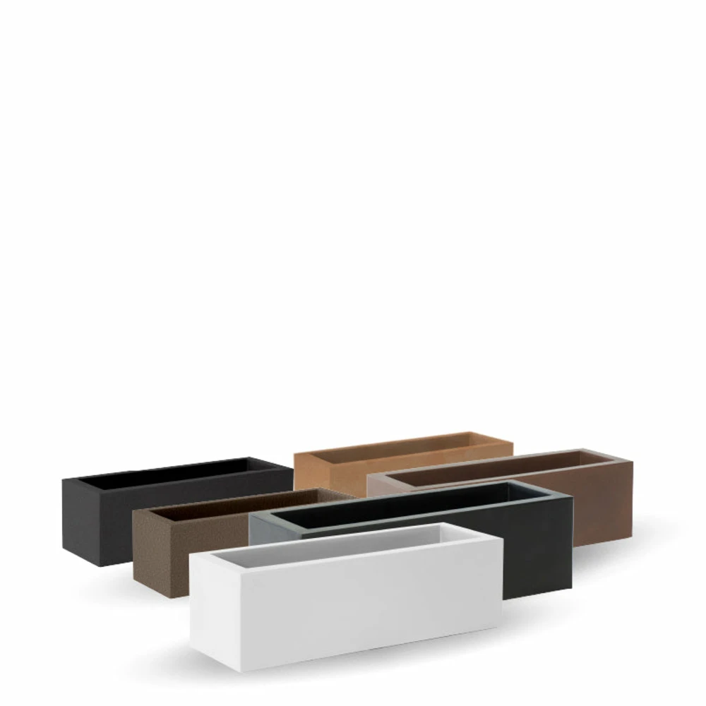 Jardinière Jara 100x35x32cm - Couleur Terracota – Image 3