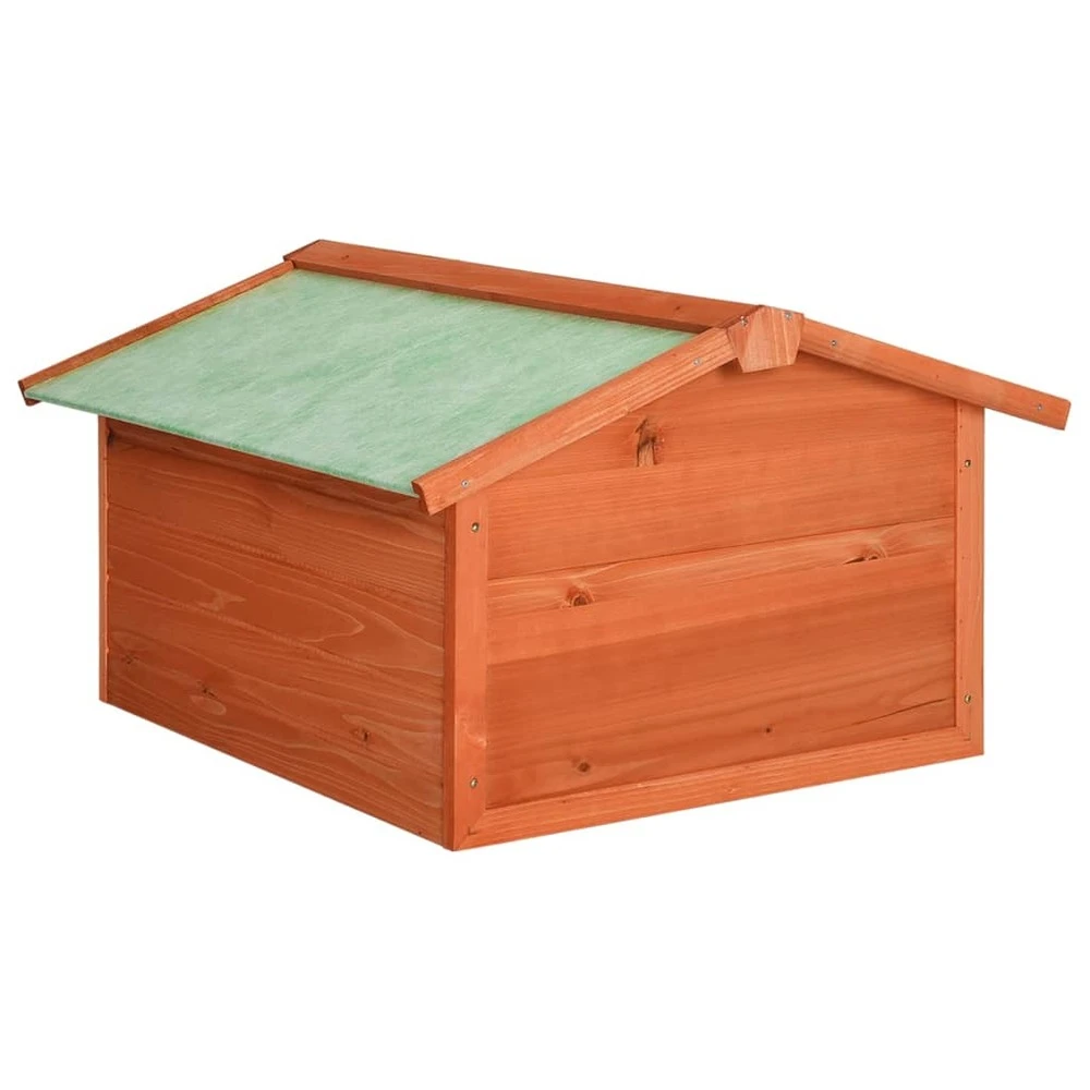 VIDAXL Garage De Tondeuse à Gazon 72x87x50 Cm Bois De Sapin Solide – Image 6