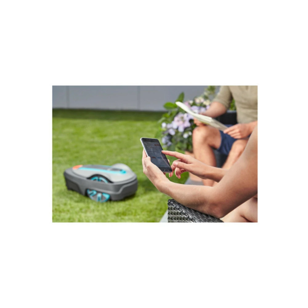 Tondeuse Robot Connectée Smart Sileno Life Gardena - 1500 M² - 19704-66 – Image 3