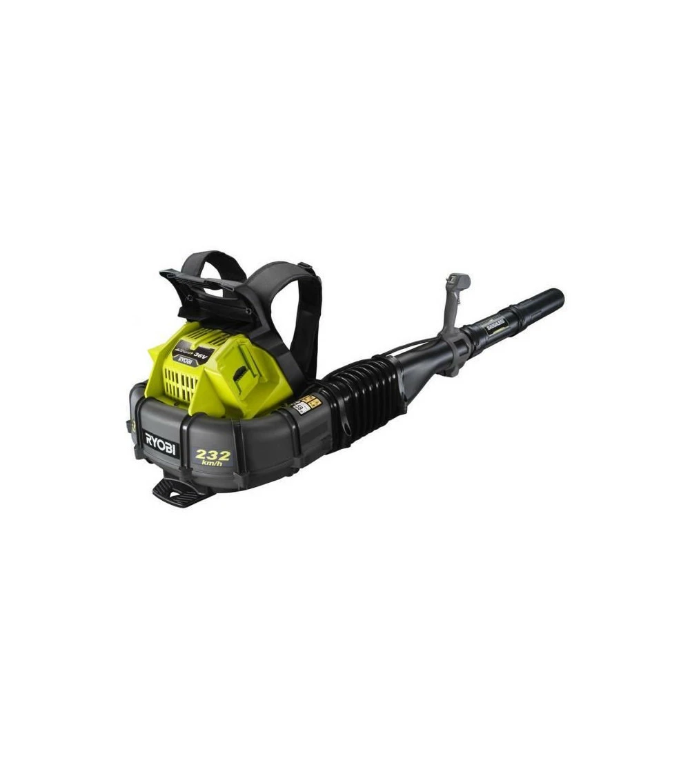 Ryobi Souffleur A Dos 36v Oneplus Brushless - Sans Batterie Ni Chargeur Ry36bpxa-0