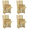 VIDAXL Composteur De Jardin à Lattes 4 Pcs 80x50x100 Cm Pin Imprégné
