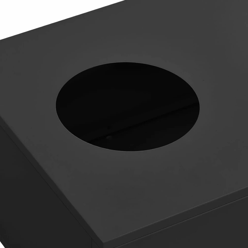 VIDAXL Boîte à Fleurs De Bureau Anthracite 90x40x23 Cm Acier – Image 5